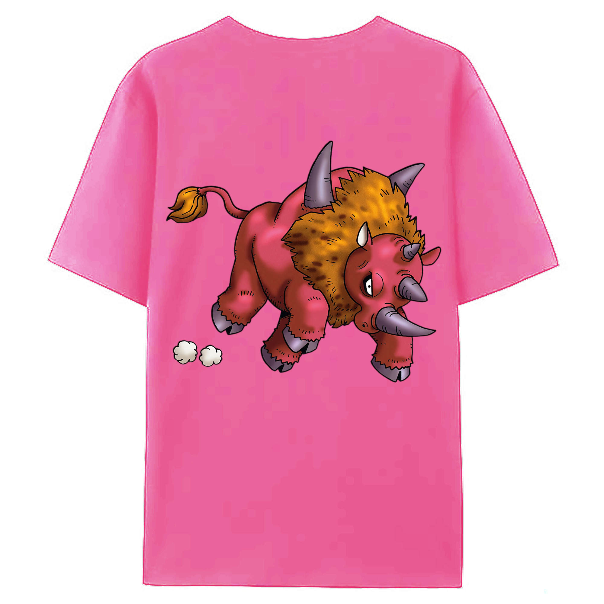 （画像用） ドラゴンクエスト Doragon Kuesuto Dragon Quest レディース半袖Tシャツ(バックプリント)